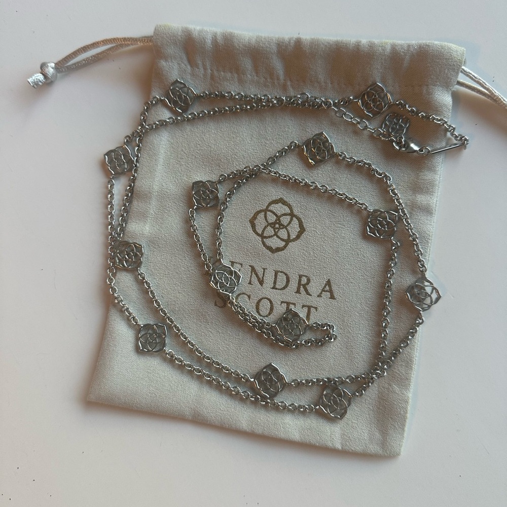 Kendra Scott Silver Necklace